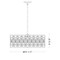 Z-Lite Dealey 6 Light Chandelier, Matte Black + Clear Crystal 6010-24MB - alternate 8